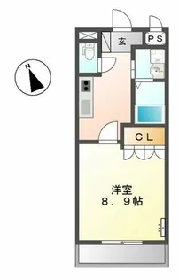 ChampsDores(シャンドーレ)【3階】の間取り