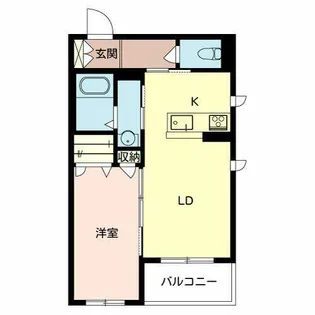 シャーメゾン 森河内西【0301号室】の間取り