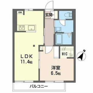 グリーンハイツ・シバ【0202号室】の間取り
