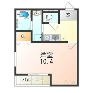 フジパレス浜寺公園Ⅰ番館【3階】の間取り