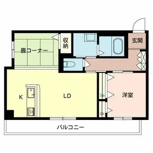 シャーメゾン樟楼【0201号室】の間取り
