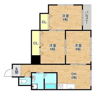 アイリス三井ビル【3階】の間取り