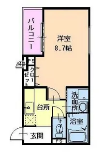 フジパレス塚口2番館【2階】の間取り