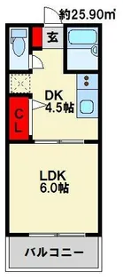 Stay‘s【102号室】の間取り