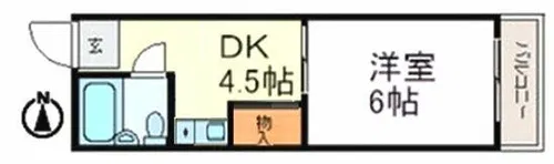 チサンマンション錦第2【7階】の間取り