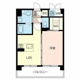 フローレンスコート清水【0403号室】の間取り