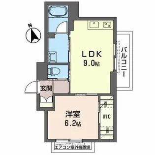 アルテ 渋川【0202号室】の間取り