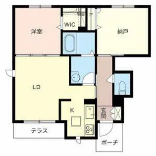 シャーメゾン クオーレ【0101号室】の間取り