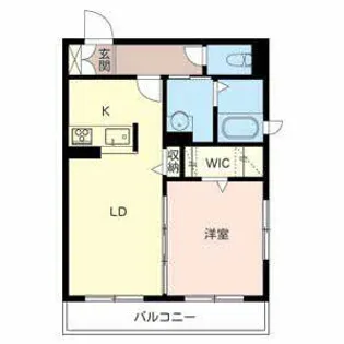 フォレストコート桃園【0202号室】の間取り