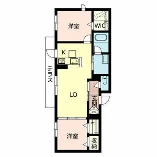 Quinto M2【0106号室】の間取り