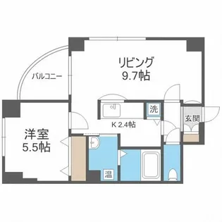 オンズドール【8階】の間取り