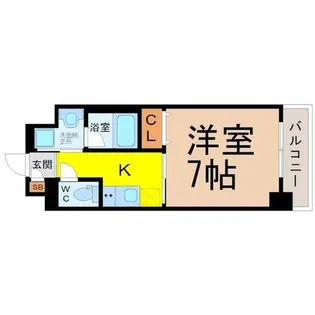 レジデンス東別院スクエアII【11階】の間取り