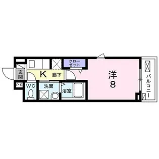 MIKARIN【2階】の間取り