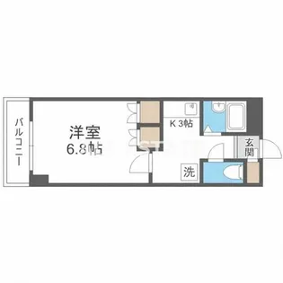 サンモール【5階】の間取り