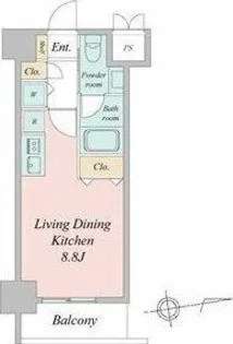 glanz【11階】の間取り