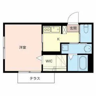 ROHJI NISHIKI【0101号室】の間取り