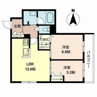 NT Maison II【0303号室】の間取り