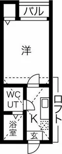 La maisom Y’s 本陣【2階】の間取り