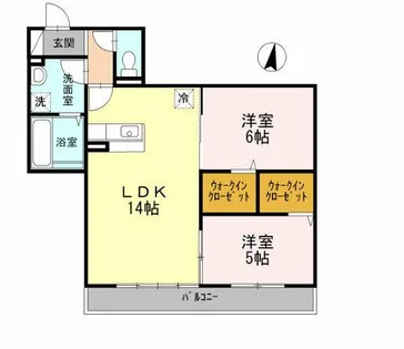 カサグランデ【2階】の間取り