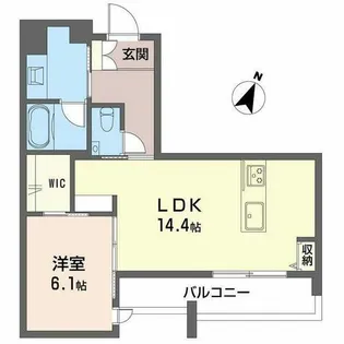 ローヤル錦【0101号室】の間取り