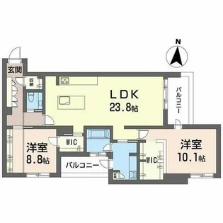 MOAOM【0302号室】の間取り