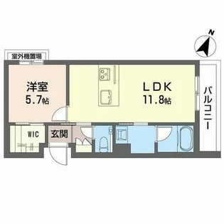 ローヤル錦【0205号室】の間取り