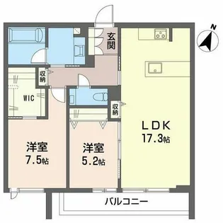 ローヤル錦【0202号室】の間取り