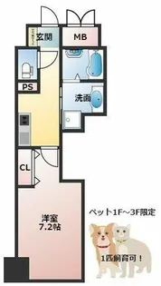 オリエントレジデンス門真栄町【2階】の間取り