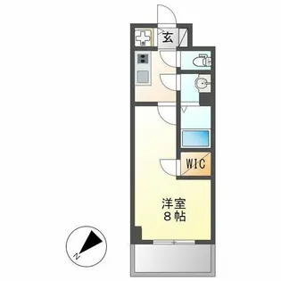 エスリード新栄グランラグジェ【1109号室】の間取り