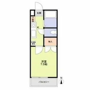 鏡石ハウス【2階】の間取り