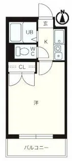 ロイヤル六番【2階】の間取り