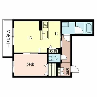 メゾン・ド・エール【0301号室】の間取り