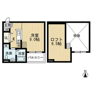 ケイティハイツⅡ【1階】の間取り