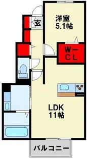 グラン・フィオーレ【1階】の間取り