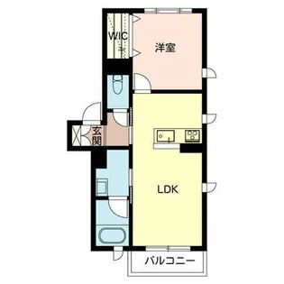 ハウル【0201号室】の間取り