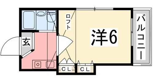 メゾン・T大久保【2階】の間取り