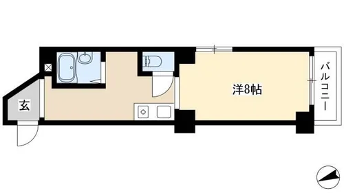 HOUSE108筒井【3階】の間取り