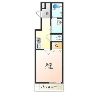 フジパレス堺もずノースⅡ番館【2階】の間取り