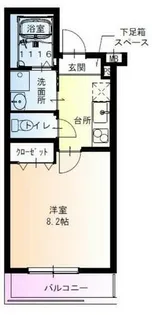 兵庫県尼崎市南七松町1丁目【アパート】の間取り