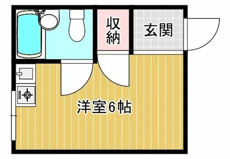 ヴィラ沢ノ町【1階】の間取り