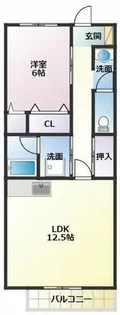 ベルバランセ鷹【2階】の間取り