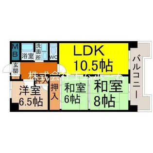 ひまりビル【3B号室】の間取り