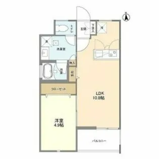 兵庫県西宮市大畑町【マンション】の間取り