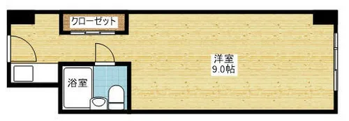 ステュディオ新大阪【11階】の間取り