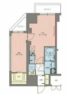 Vinoプレジオ本町【2階】の間取り