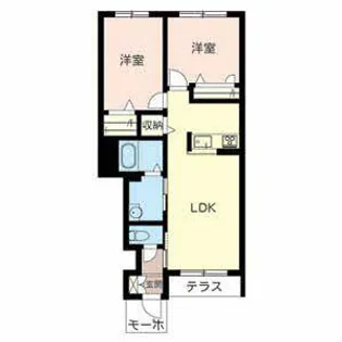 シャーメゾン Phoenix【0102号室】の間取り