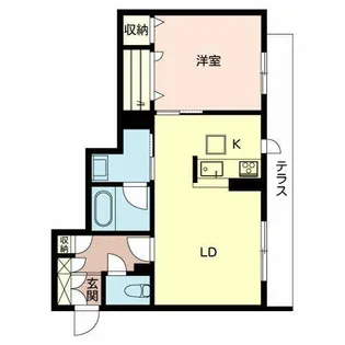 kapoleii【0103号室】の間取り