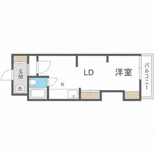 丸岡ビル【202号室】の間取り