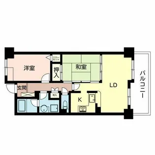 サリーチェ城東【0203号室】の間取り