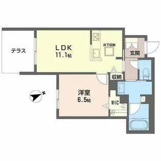 カーサ ピノ 5【0102号室】の間取り
